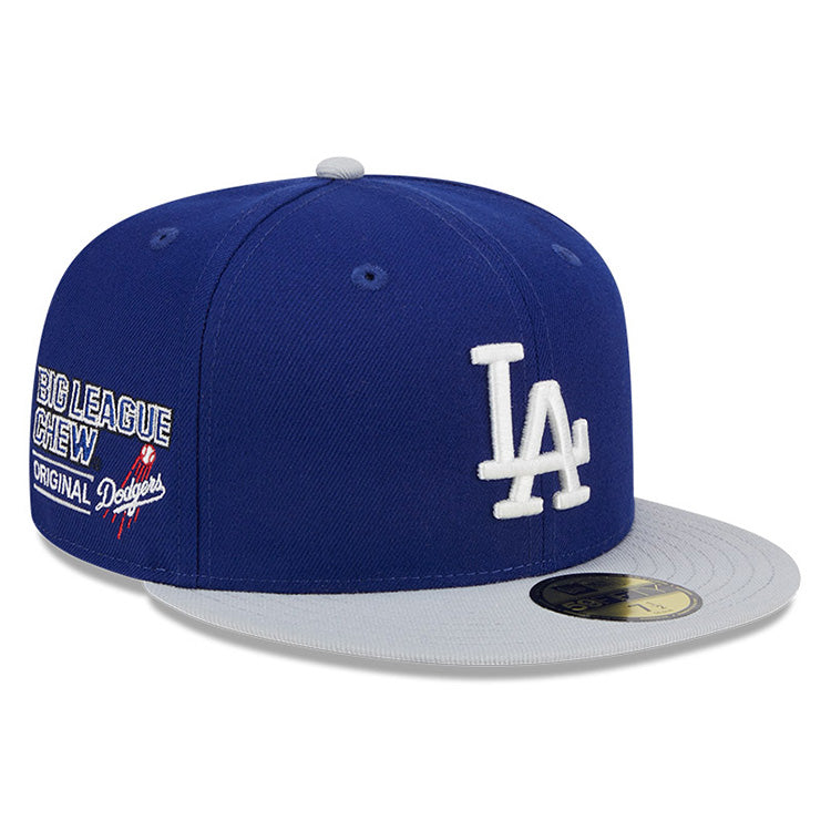 Los Angeles Dodgers MLB Big League Chew Royal Blue 59FIFTY Fitted Cap