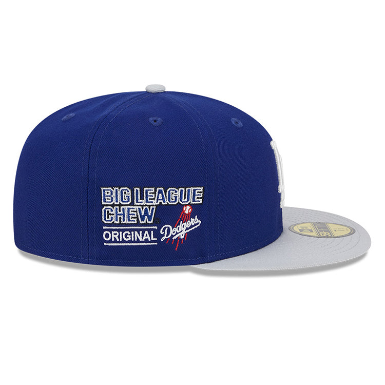 Los Angeles Dodgers MLB Big League Chew Royal Blue 59FIFTY Fitted Cap