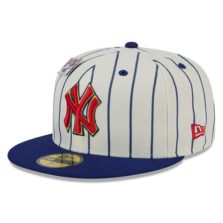 New York Yankees MLB Big League Chew White 59FIFTY Fitted Cap