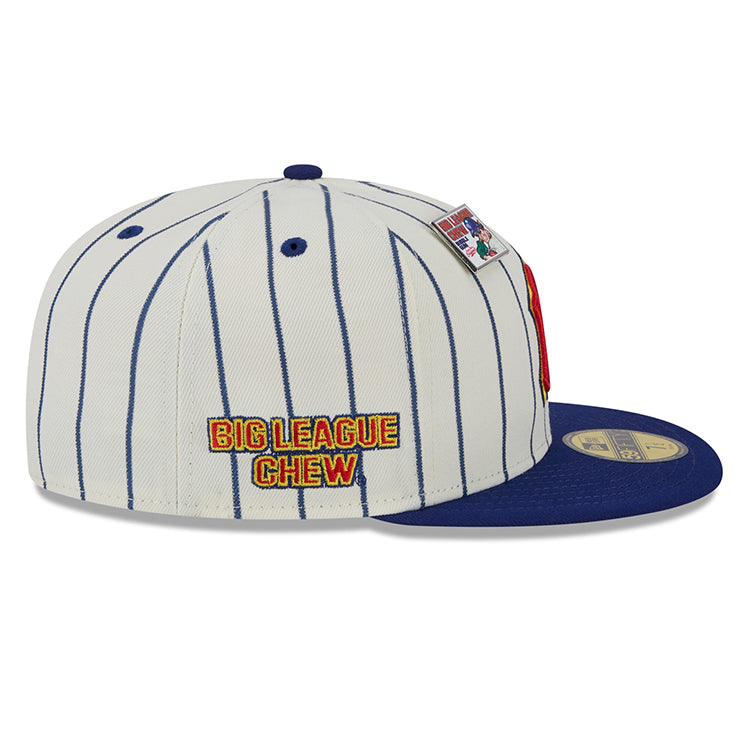 New York Yankees MLB Big League Chew White 59FIFTY Fitted Cap