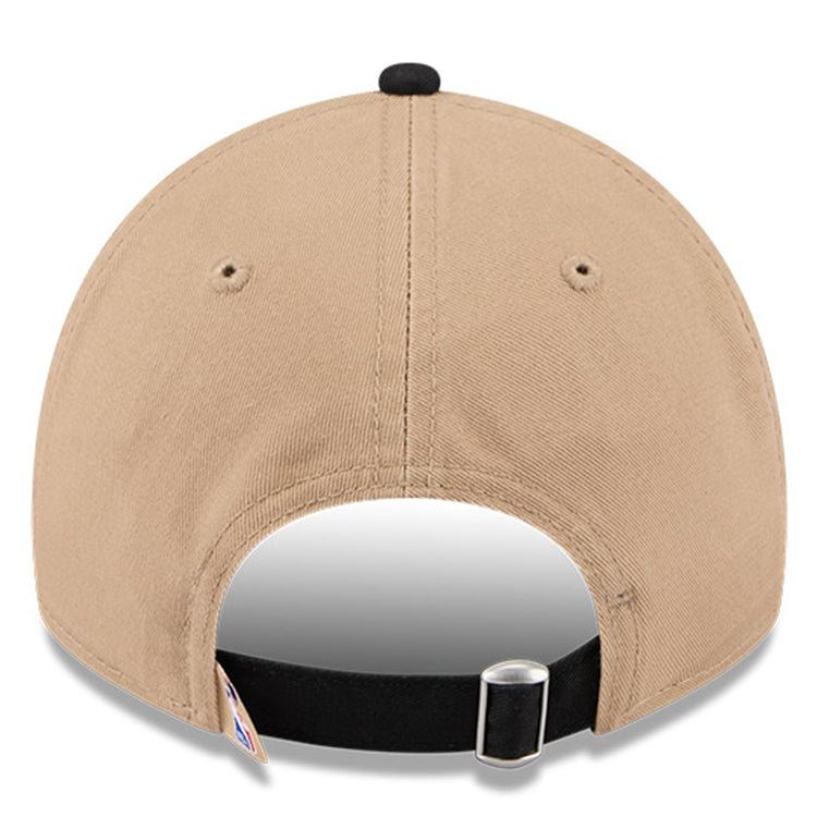 Miami Heat NBA 2024 Draft Black on Camel 9TWENTY Adjustable Cap