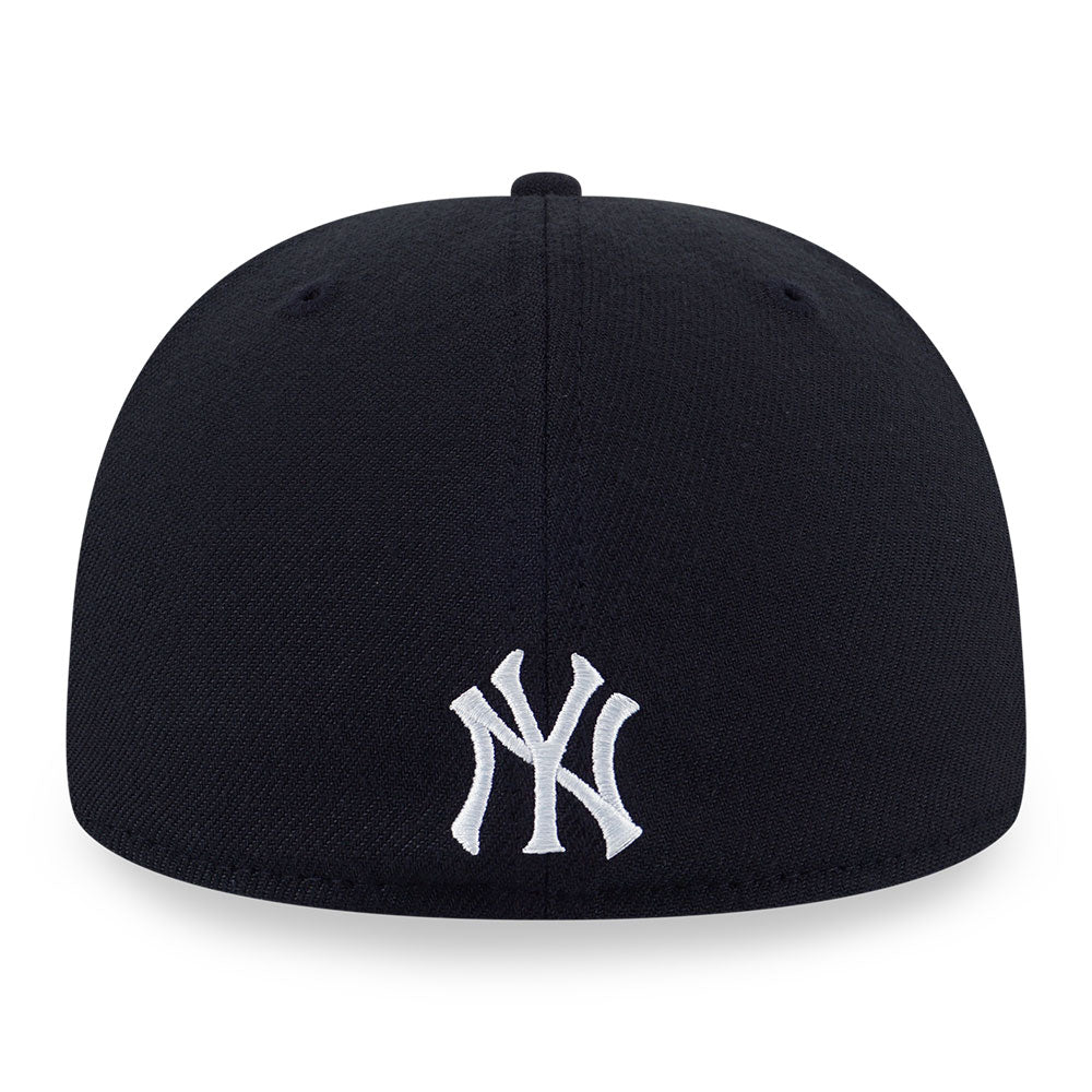 New York Yankees MLB Script Black 39THIRTY Stretch Fit Cap