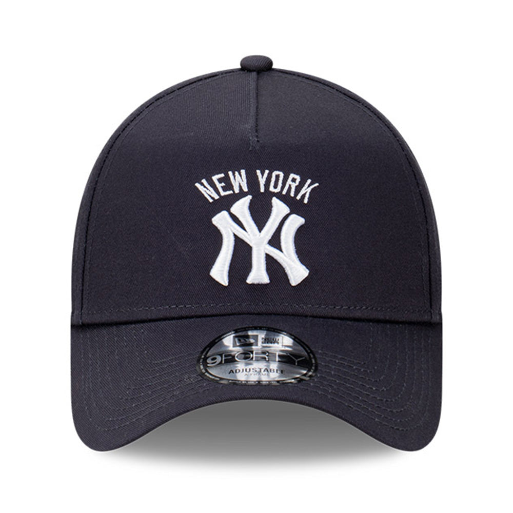 New york Yankees MLB Higher Grade Navy 9FORTY A-Frame Snapback Cap