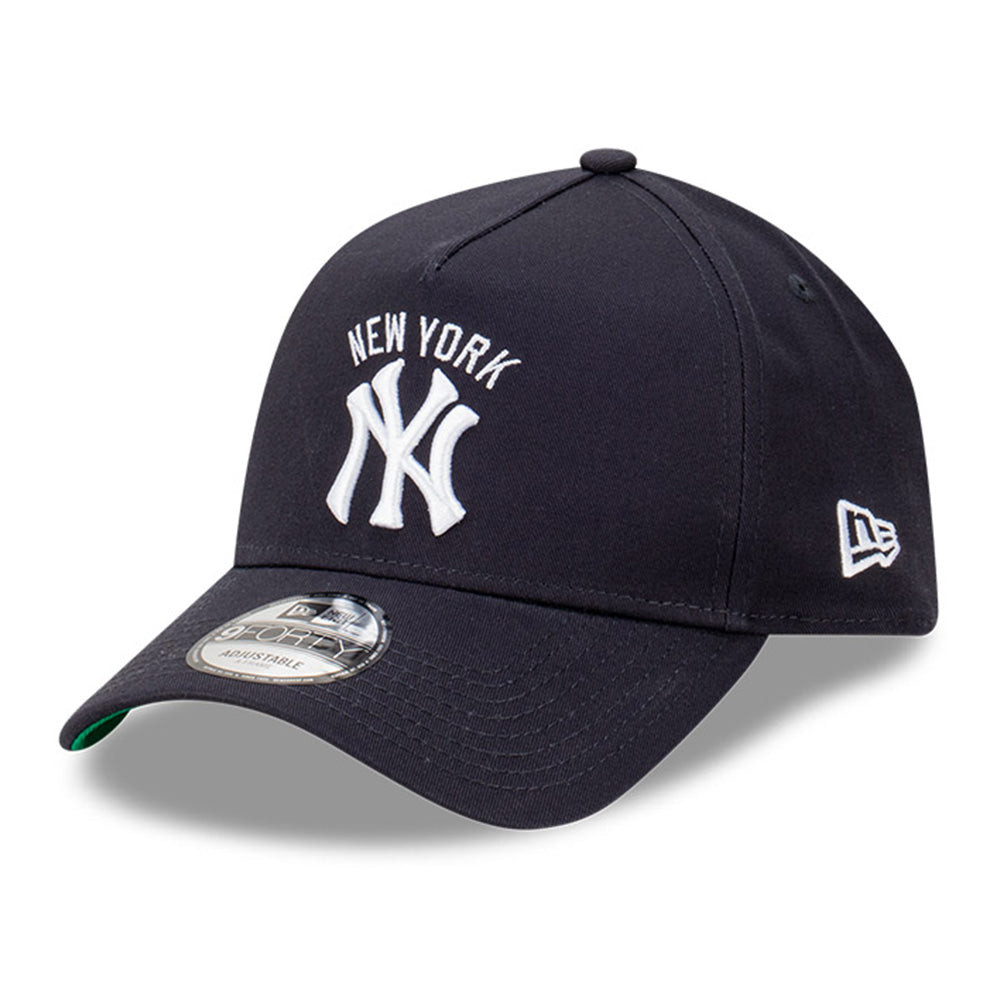 New york Yankees MLB Higher Grade Navy 9FORTY A-Frame Snapback Cap