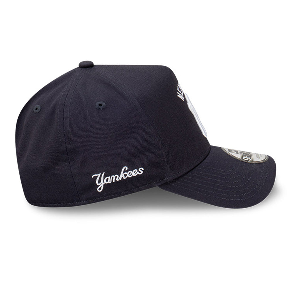 New york Yankees MLB Higher Grade Navy 9FORTY A-Frame Snapback Cap