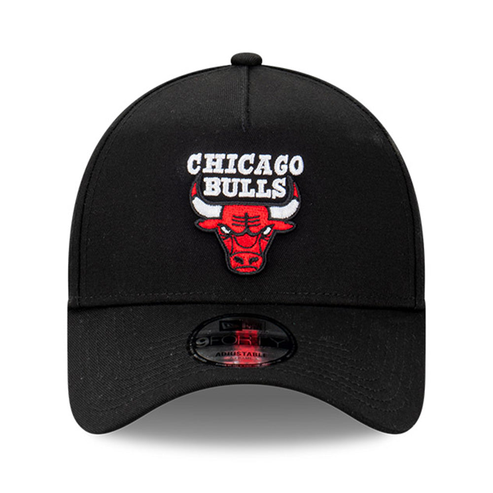 Chicago Bulls NBA Higher Grade Black 9FORTY A-Frame Snapback Cap