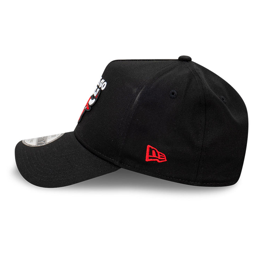 Chicago Bulls NBA Higher Grade Black 9FORTY A-Frame Snapback Cap