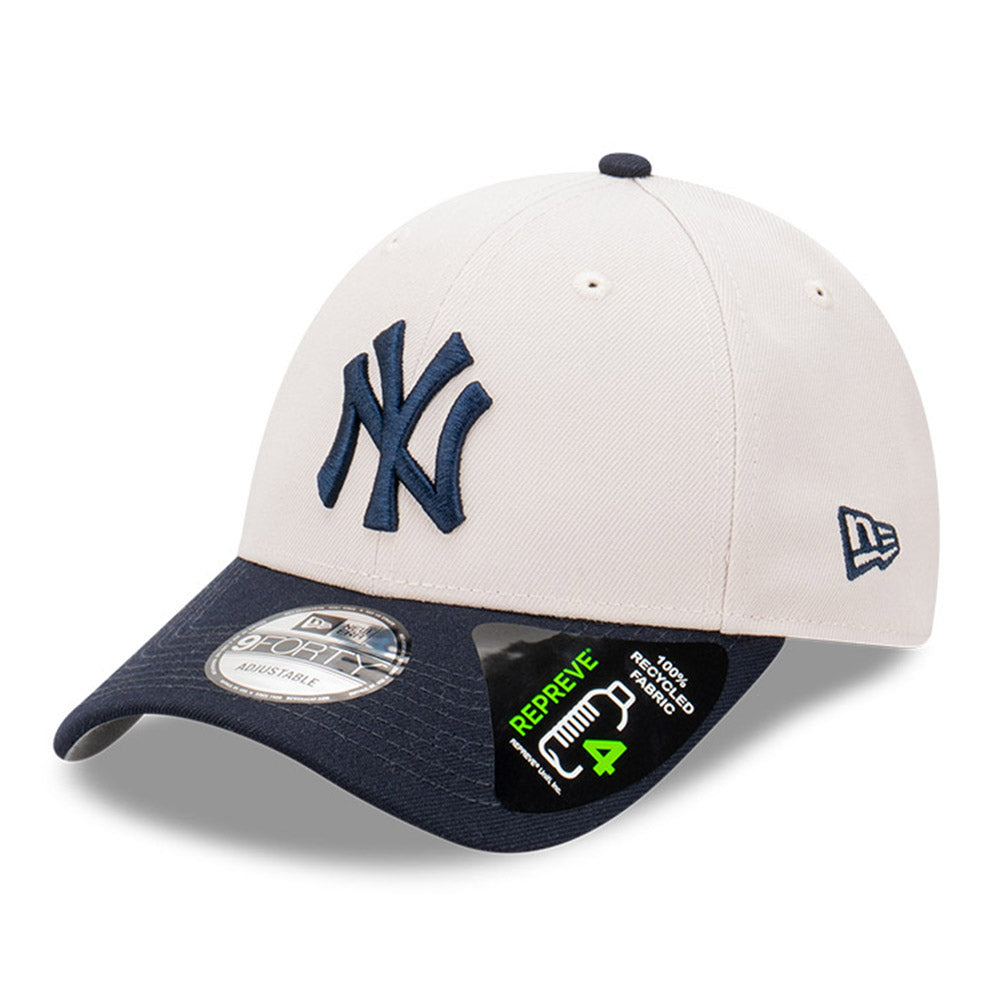 New York Yankees MLB Two Tone Repreve Stone 9FORTY Adjustable Cap