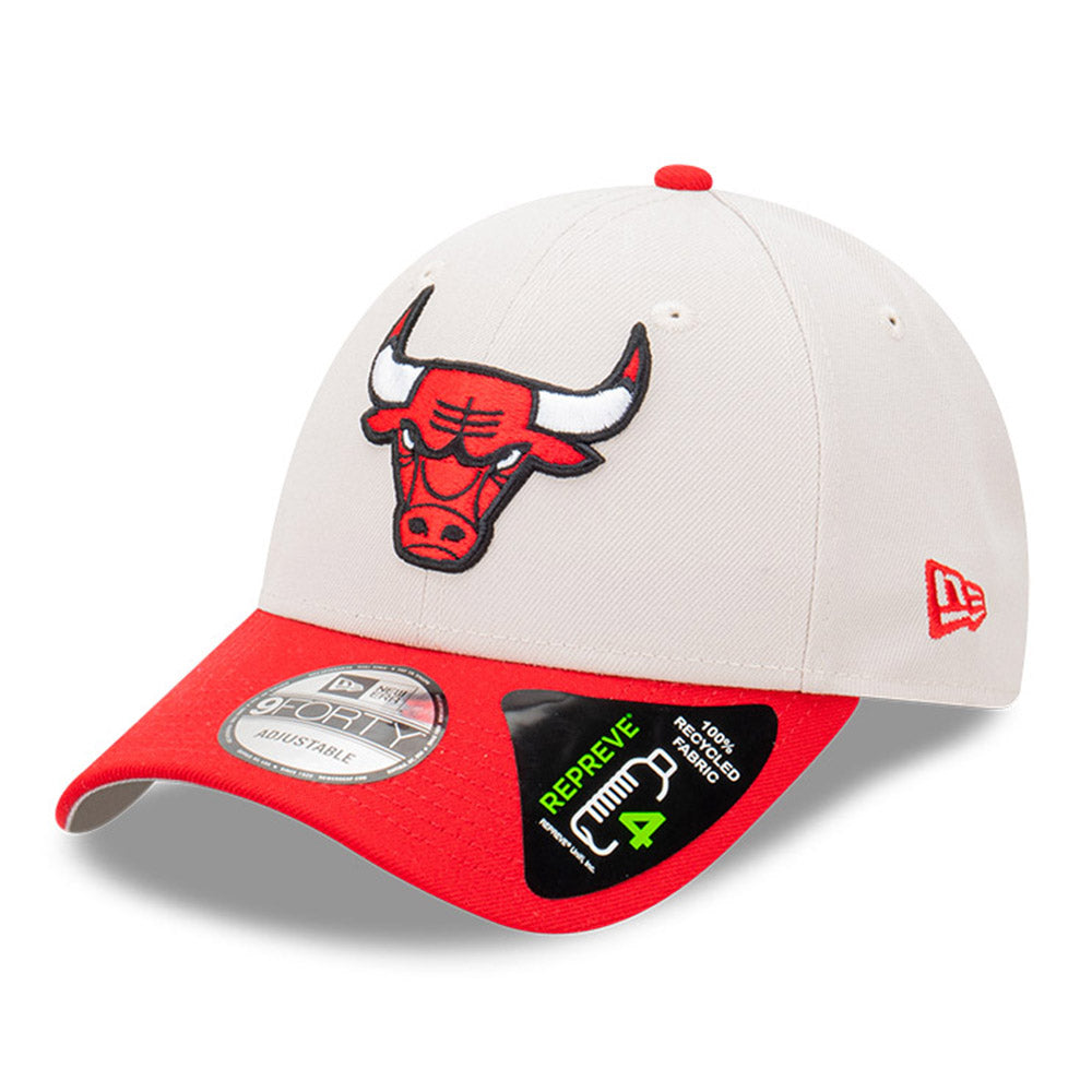 Chicago Bulls NBA Two Tone Repreve Stone 9FORTY Adjustable Cap