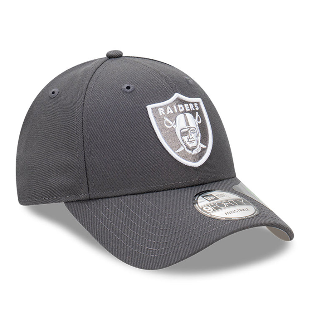 New Era Las Vegas Raiders Graphite Repreve 9FORTY Snapback Cap