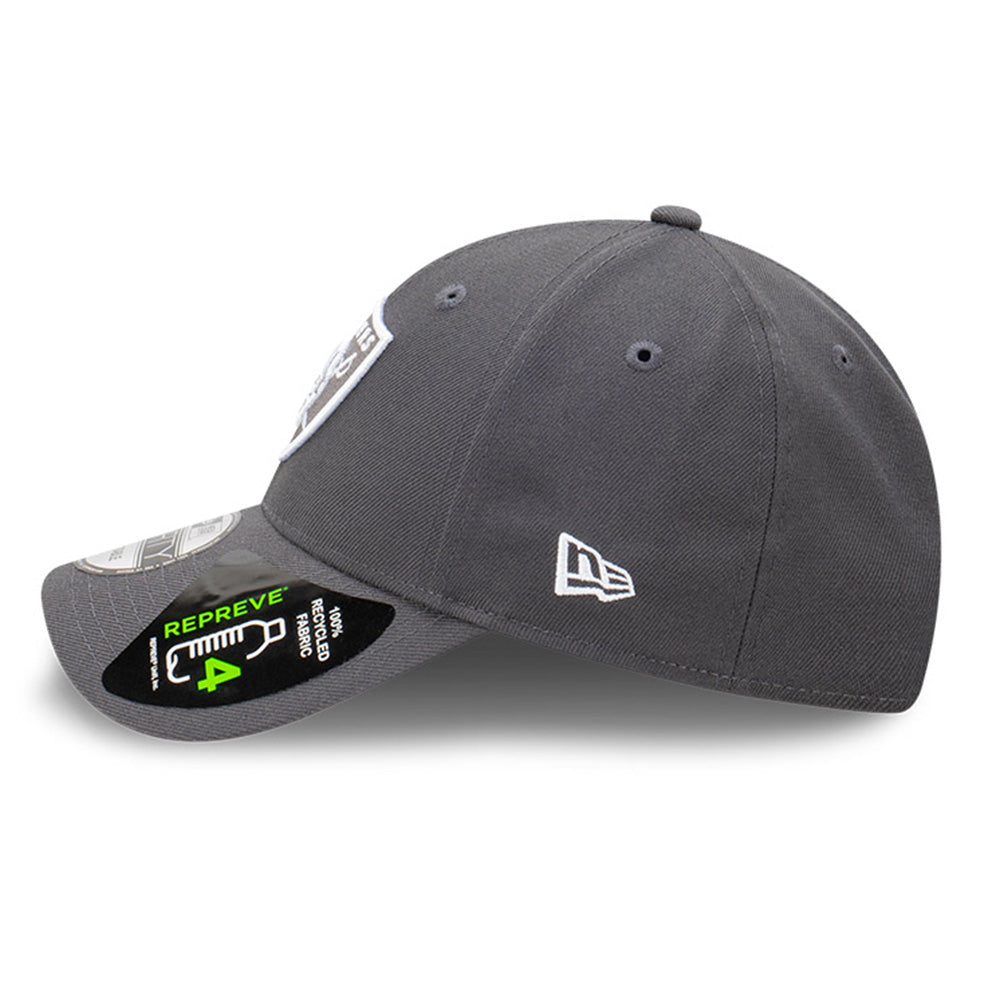 New Era Las Vegas Raiders Graphite Repreve 9FORTY Snapback Cap
