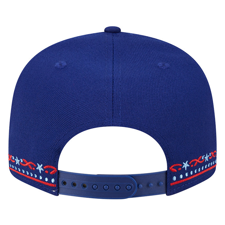 Texas Rangers MLB All Star Games 2024 Detail Navy 9FIFTY Snapback Cap