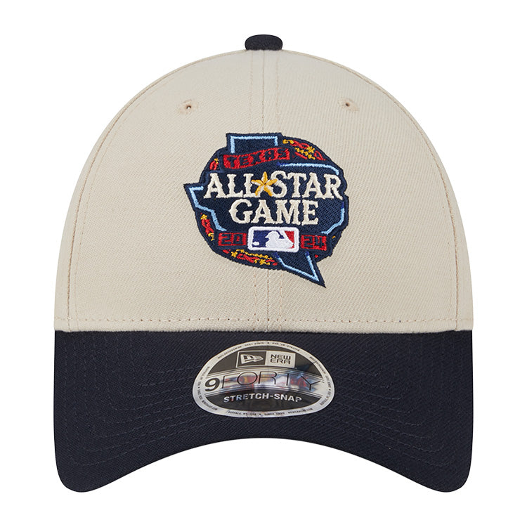 New Era MLB All Star Games 2024 Light Beige Strech Snap 9FORTY Cap