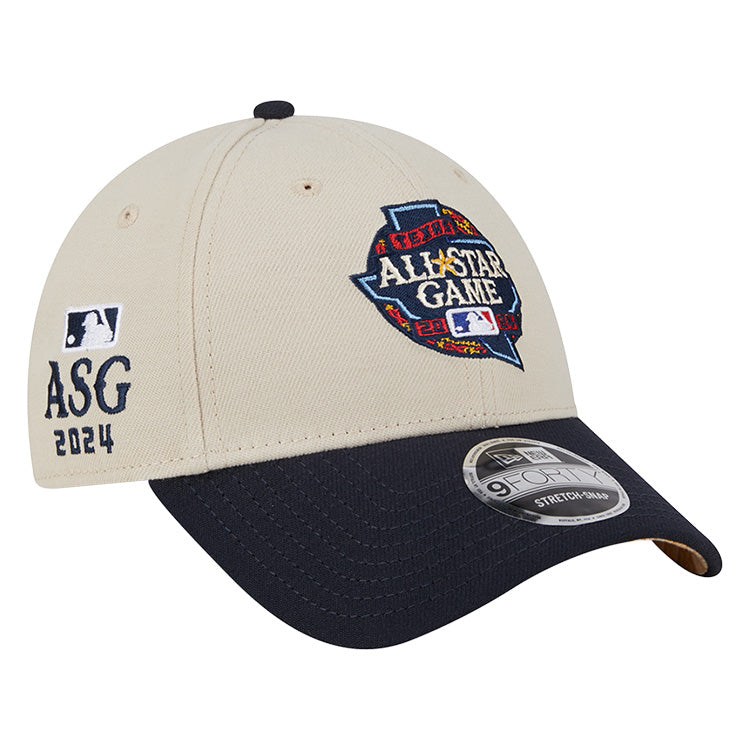 New Era MLB All Star Games 2024 Light Beige Strech Snap 9FORTY Cap