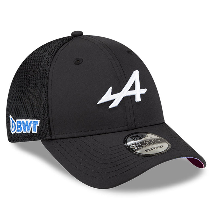 BWT Alpine F1 Racing Team Black 9FORTY Adjustable Snapback Cap