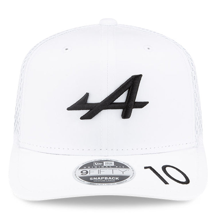 BWT Alpine F1 Racing Team Pierre Gasly White 9FIFTY Original Fit Snapback Cap