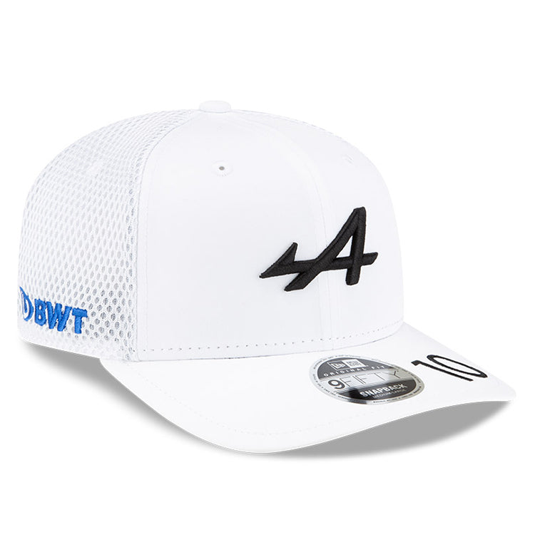 BWT Alpine F1 Racing Team Pierre Gasly White 9FIFTY Original Fit Snapback Cap