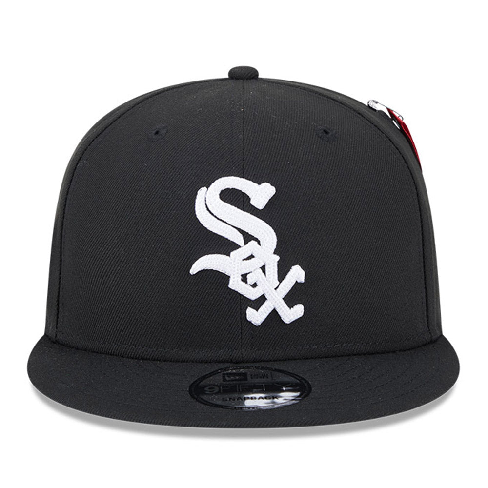 Chicago White Sox MLB Alpha Industries 1086 Black 9FIFTY Cap