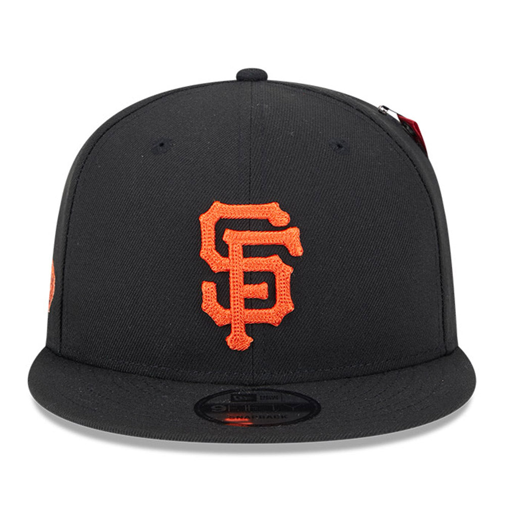 San Francisco Giants MLB Alpha Industries 1086 Black 9FIFTY Cap