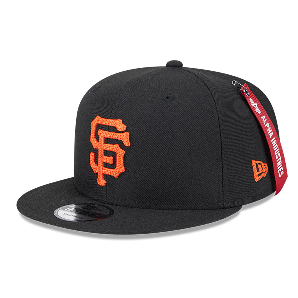 San Francisco Giants MLB Alpha Industries 1086 Black 9FIFTY Cap