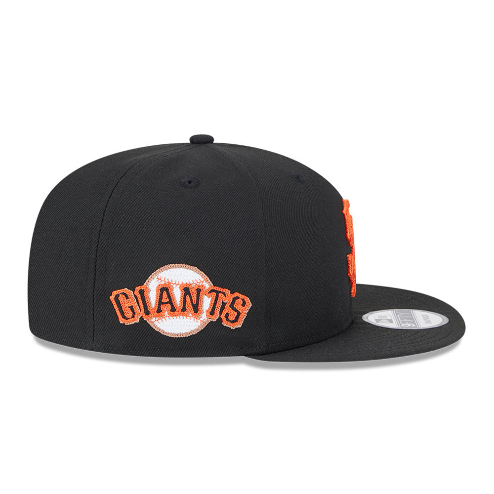 San Francisco Giants MLB Alpha Industries 1086 Black 9FIFTY Cap