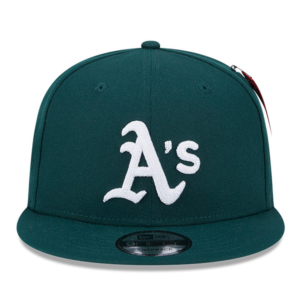 Oakland Athletics MLB Alpha Industries 1086 Green 9FIFTY Cap