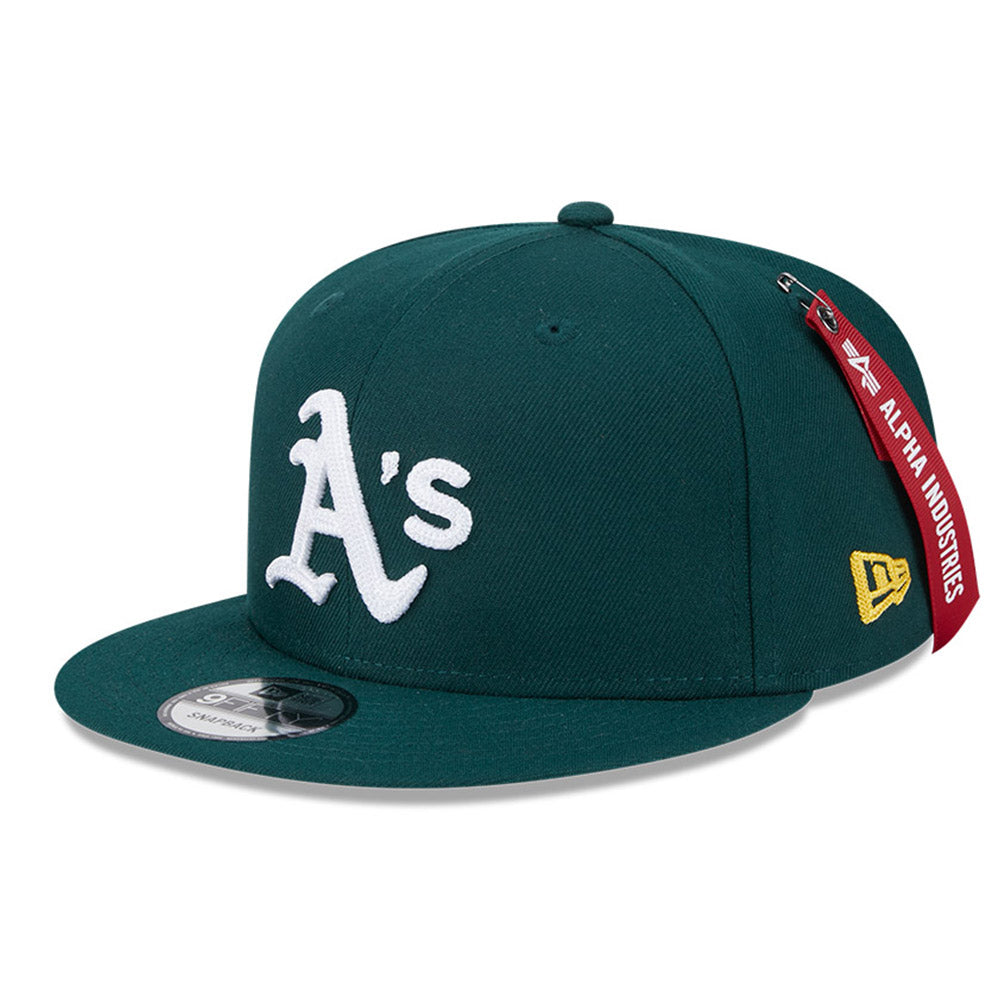 Oakland Athletics MLB Alpha Industries 1086 Green 9FIFTY Cap