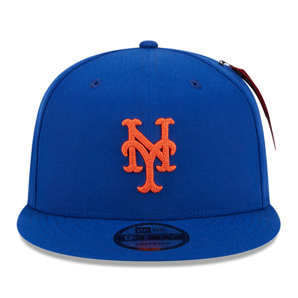 New York Mets MLB Alpha Industries 1086 Light Royal 9FIFTY Cap