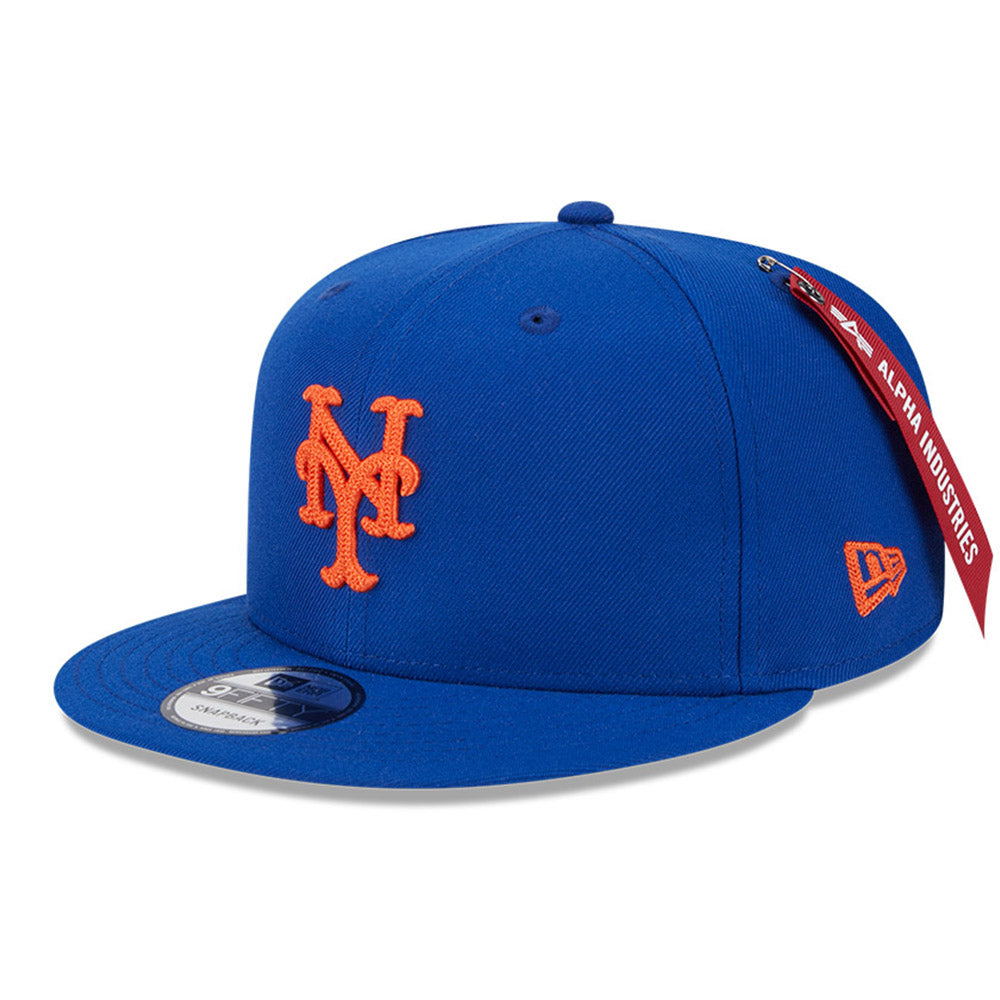 New York Mets MLB Alpha Industries 1086 Light Royal 9FIFTY Cap