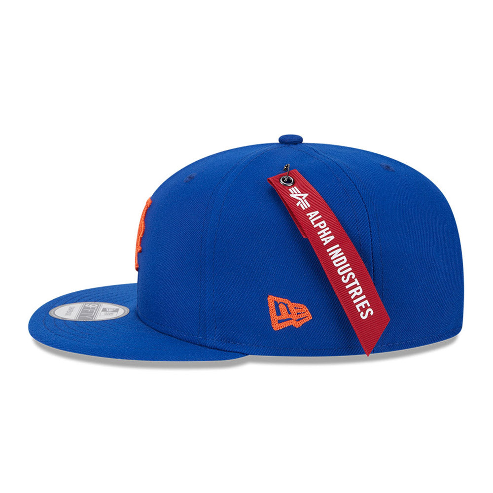 New York Mets MLB Alpha Industries 1086 Light Royal 9FIFTY Cap