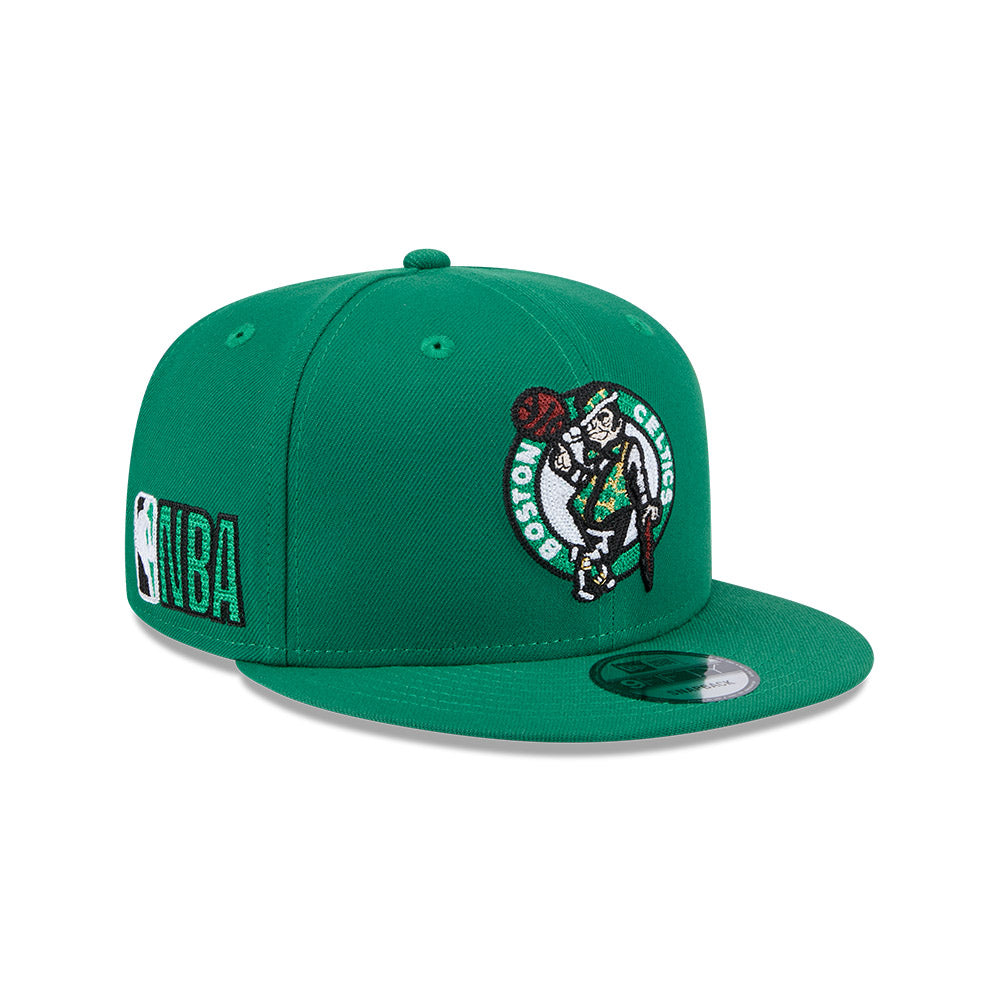 Boston Celtics NBA Alpha Industries 1086 Green 9FIFTY Snapback Cap