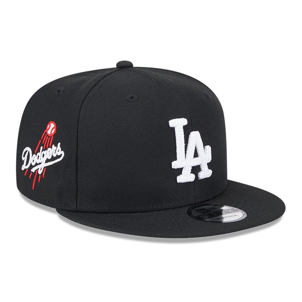 Los Angeles Dodgers MLB Alpha Industries 1086 Black 9FIFTY Cap