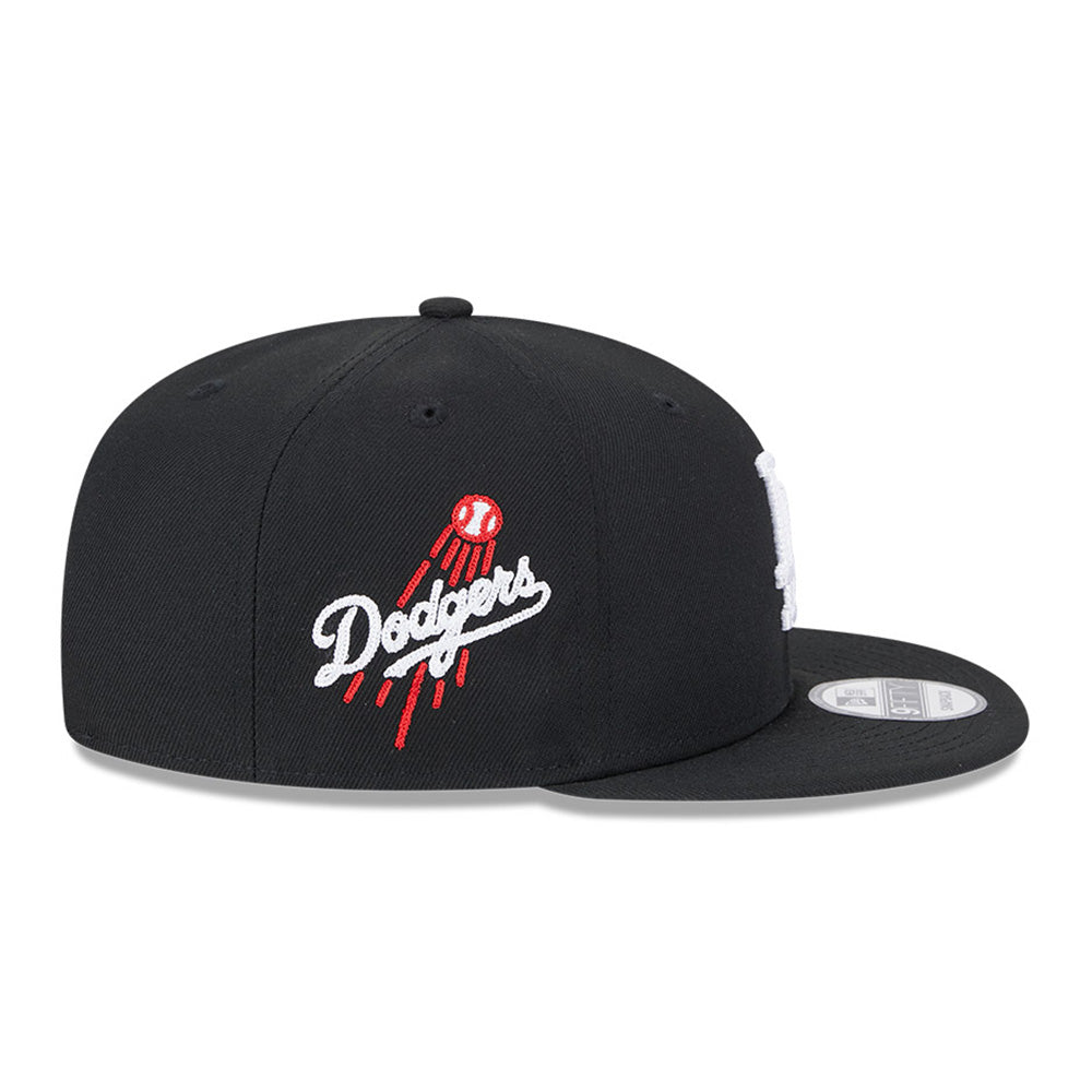 Los Angeles Dodgers MLB Alpha Industries 1086 Black 9FIFTY Cap