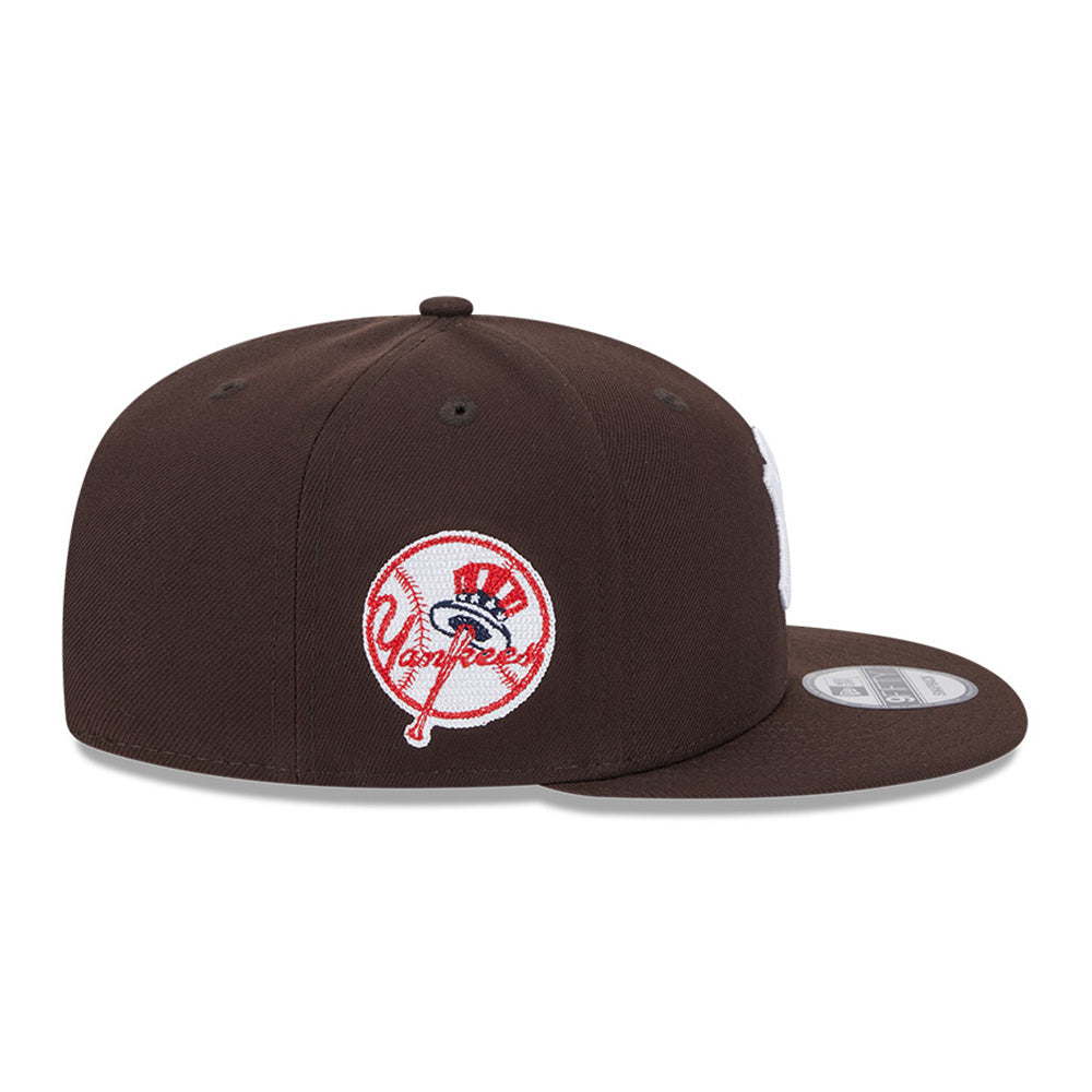 New York Yankees MLB Alpha Industries 1086 Brown 9FIFTY Cap