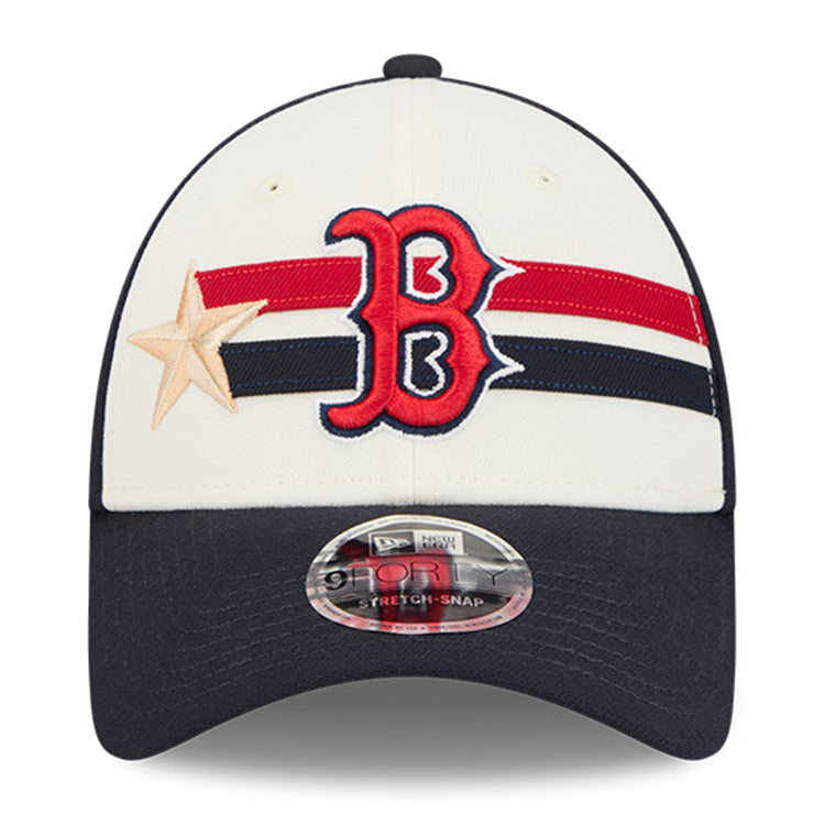 Boston Red Sox MLB All Star Games 2024 Workout Navy 9FORTY Stretch Snap Cap