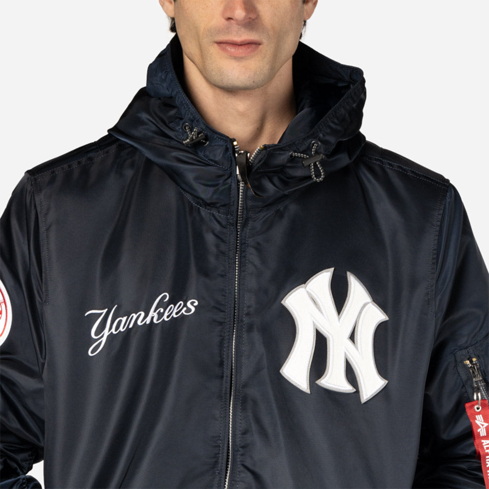 New York Yankees MLB Alpha Industries L2B F3 E1367BG26 Navy Jacket