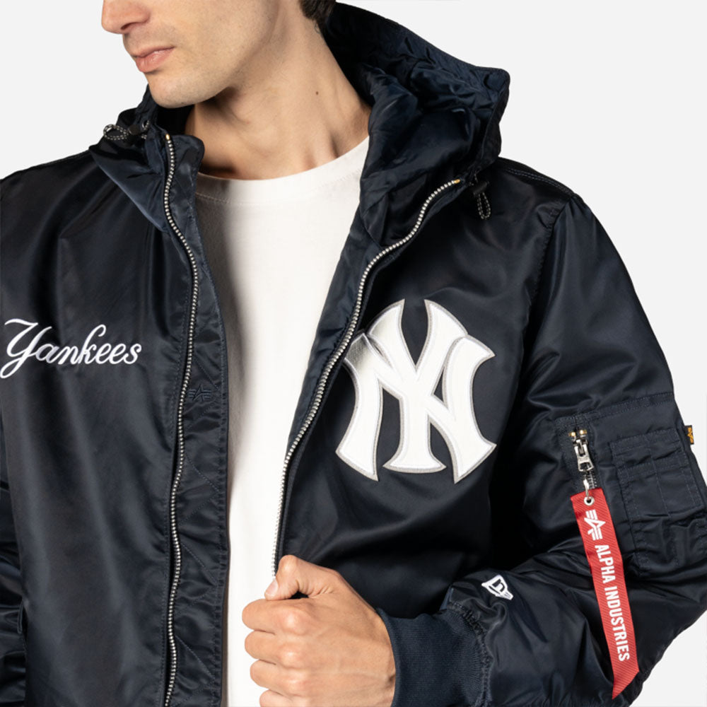 New York Yankees MLB Alpha Industries L2B F3 E1367BG26 Navy Jacket