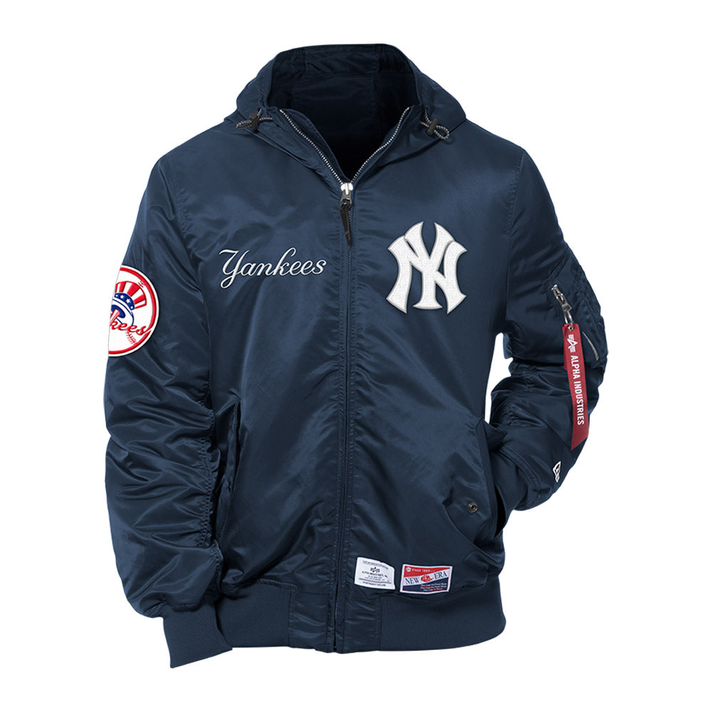 New York Yankees MLB Alpha Industries L2B F3 E1367BG26 Navy Jacket