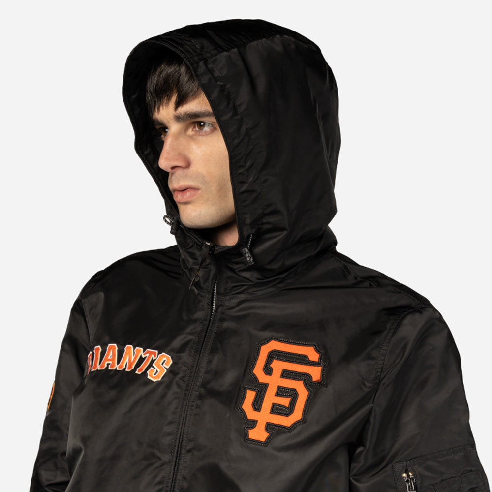 San Francisco Giants MLB Alpha Industries L2B F3 E1367BG26 Black Jacket