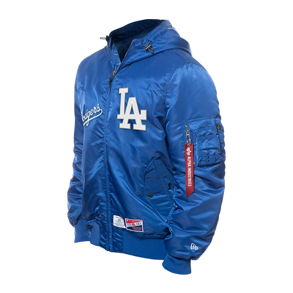 Los Angeles Dodgers MLB Alpha Industries L2B F3 E1367BG26 Light Royal Jacket