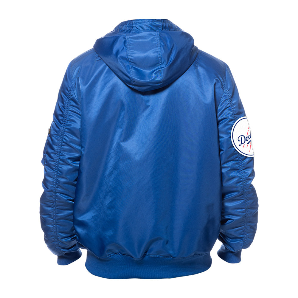 Los Angeles Dodgers MLB Alpha Industries L2B F3 E1367BG26 Light Royal Jacket