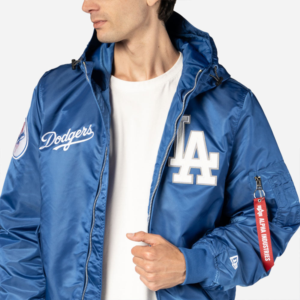 Los Angeles Dodgers MLB Alpha Industries L2B F3 E1367BG26 Light Royal Jacket