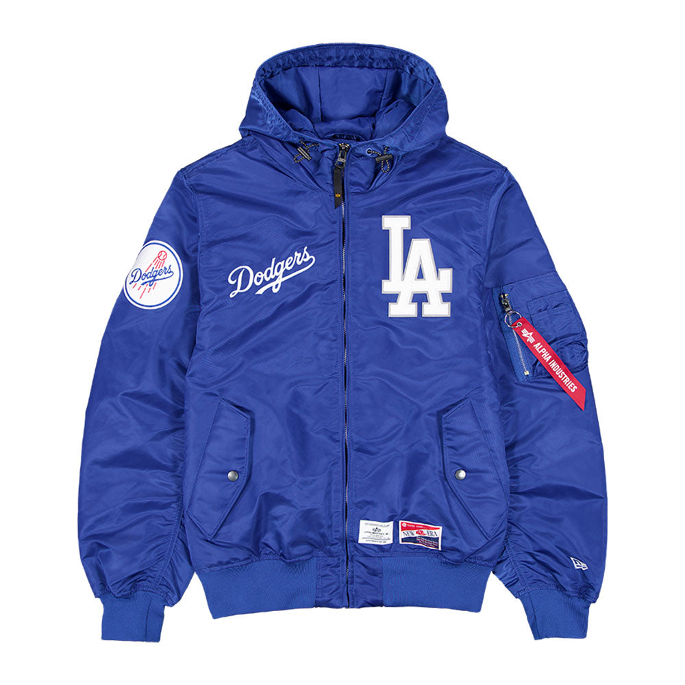 Los Angeles Dodgers MLB Alpha Industries L2B F3 E1367BG26 Light Royal Jacket