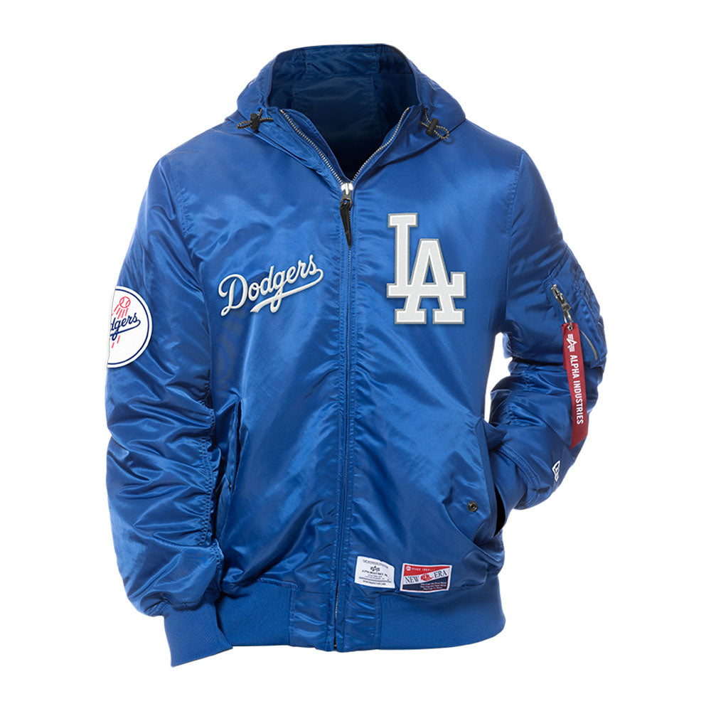 Los Angeles Dodgers MLB Alpha Industries L2B F3 E1367BG26 Light Royal Jacket