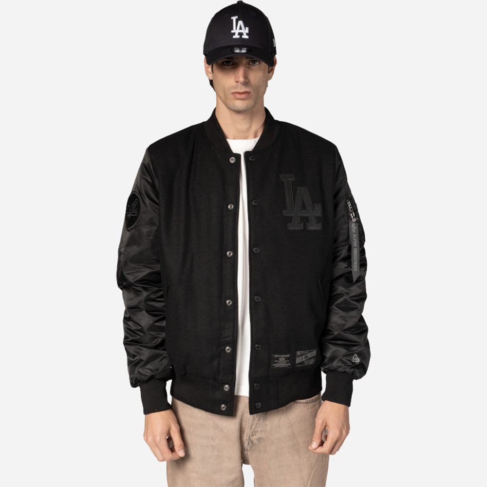 Los Angeles Dodgers MLB Alpha Industries MA1 F3 E1369BC26 Black Jacket