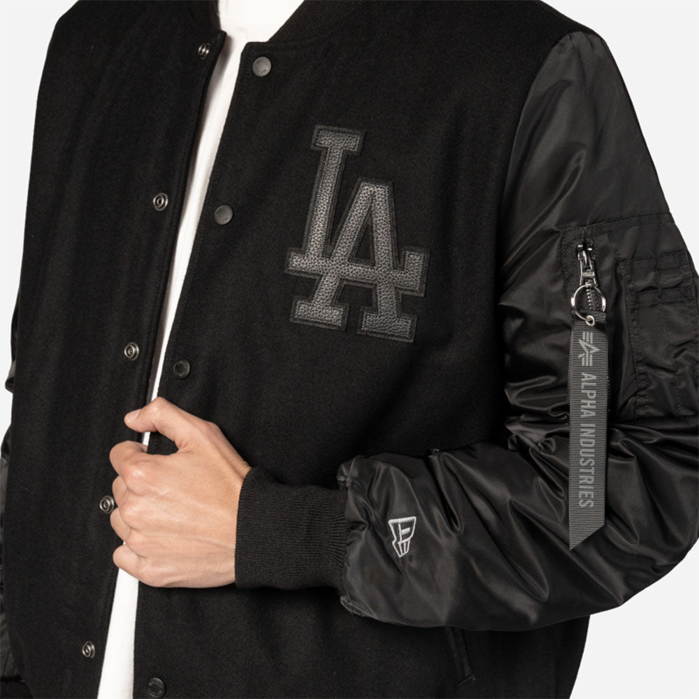 Los Angeles Dodgers MLB Alpha Industries MA1 F3 E1369BC26 Black Jacket