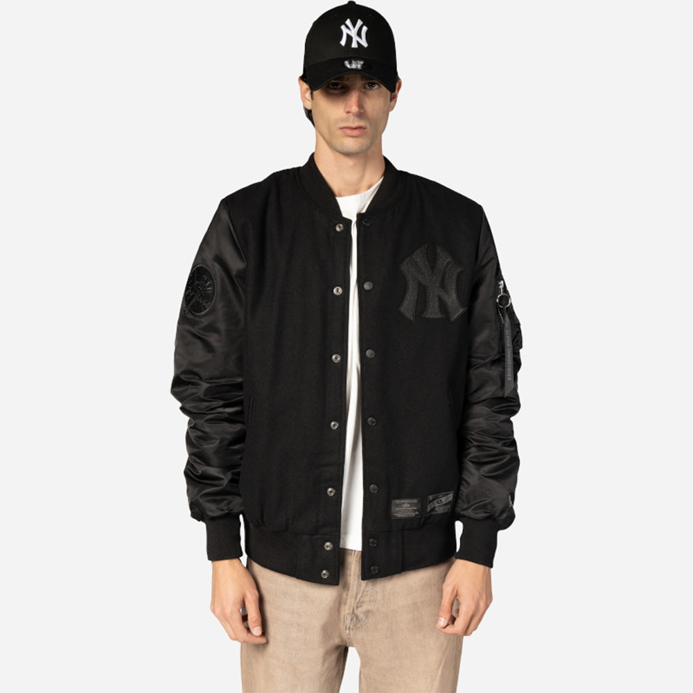 New York Yankees MLB Alpha Industries MA1 F3 E1369BC26 Black Jacket