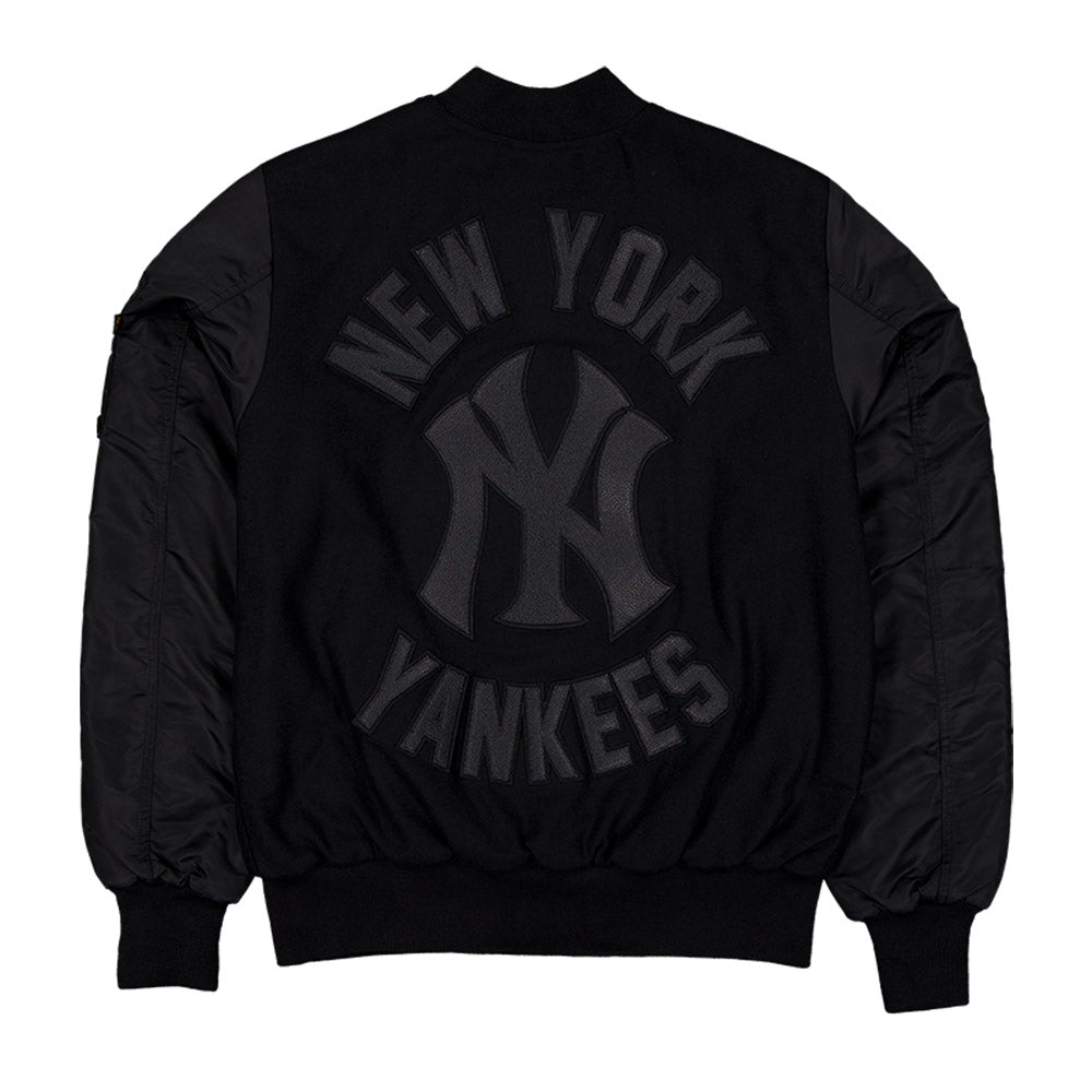 New York Yankees MLB Alpha Industries MA1 F3 E1369BC26 Black Jacket