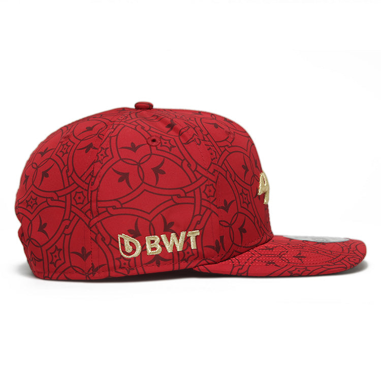 BWT Alpine F1 Racing China Team Red 9FIFTY Original Fit Snapback Cap