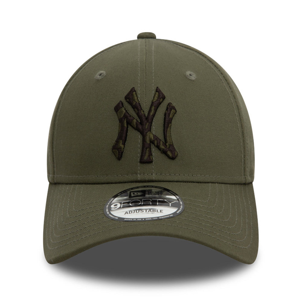 New Era New York Yankees Seasonal Infill New Olive 9FORTY Adjustable Cap